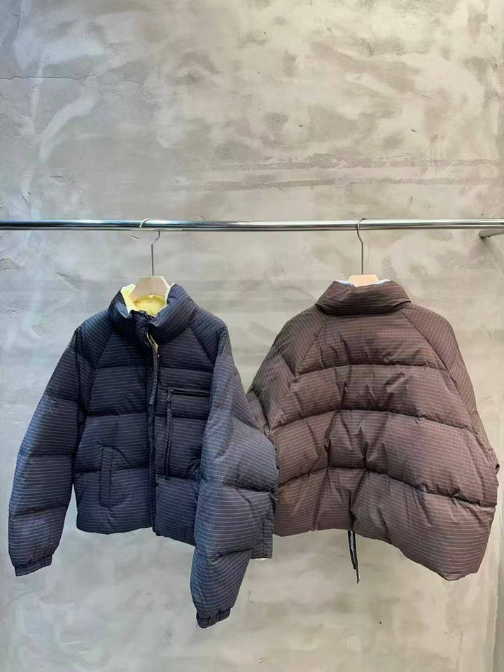 KWMS800 - Goose Down Checker Jacket