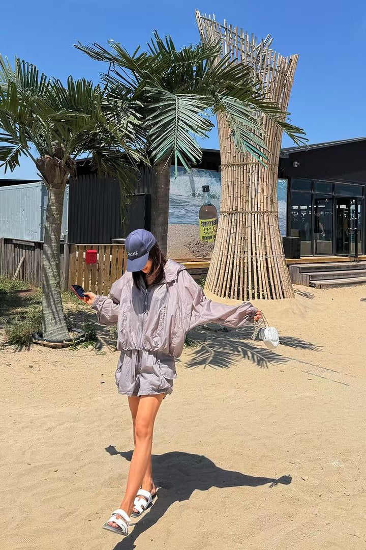 KAN605 - Set (Jacket + Shorts)