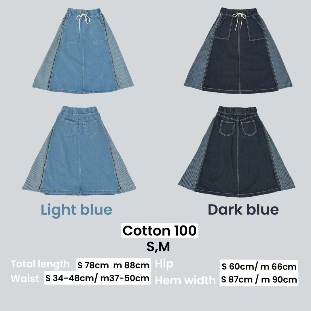 KRB2101 - Denim Skirt