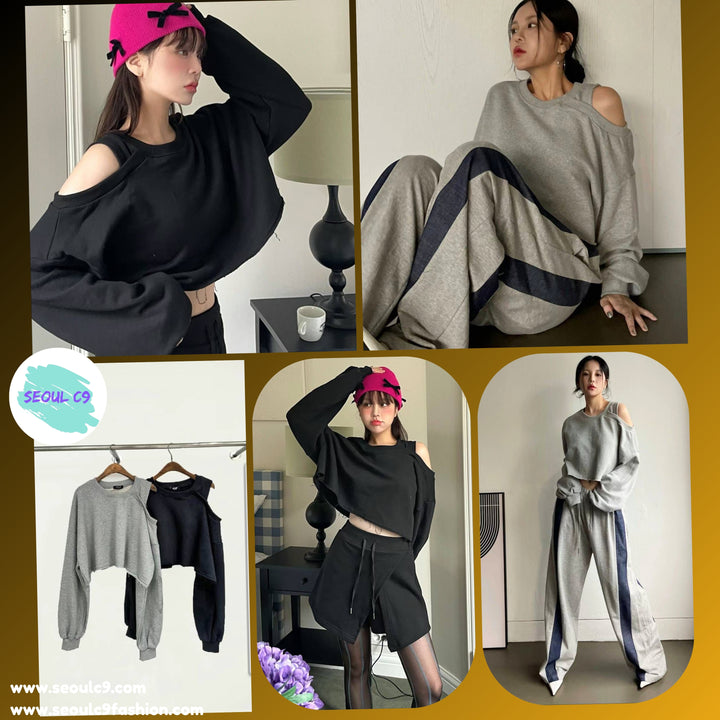 KYM211 ~ Gini Unbal Sweatshirt