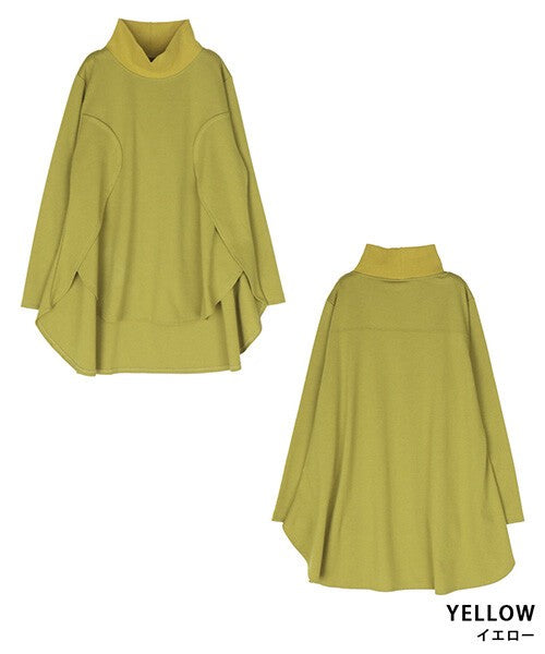 【OFV1001】 Tunic High-Neck Top