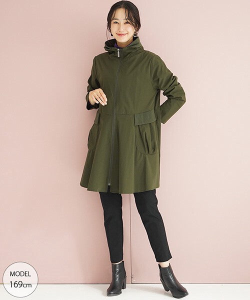 【OFV1002】Stand-Up Collar Coat