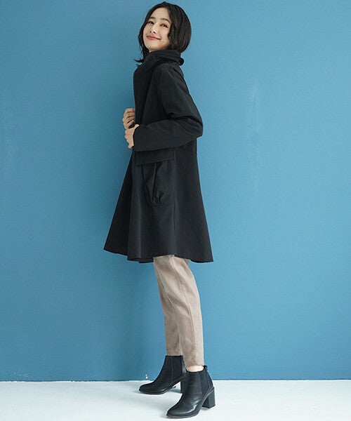 【OFV1002】Stand-Up Collar Coat