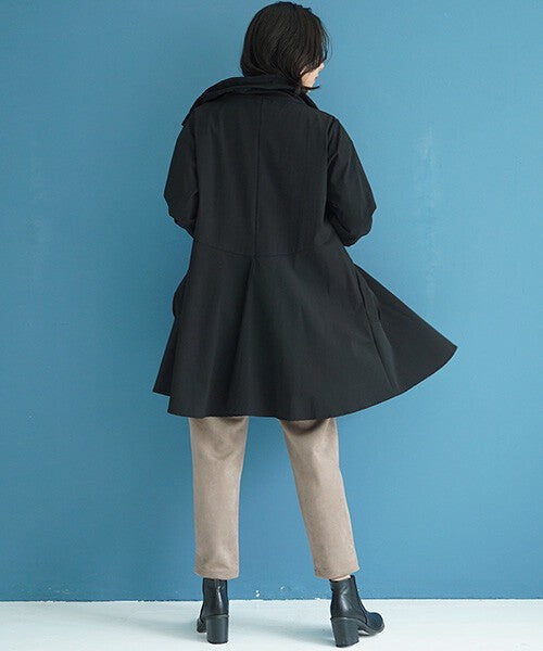 【OFV1002】Stand-Up Collar Coat