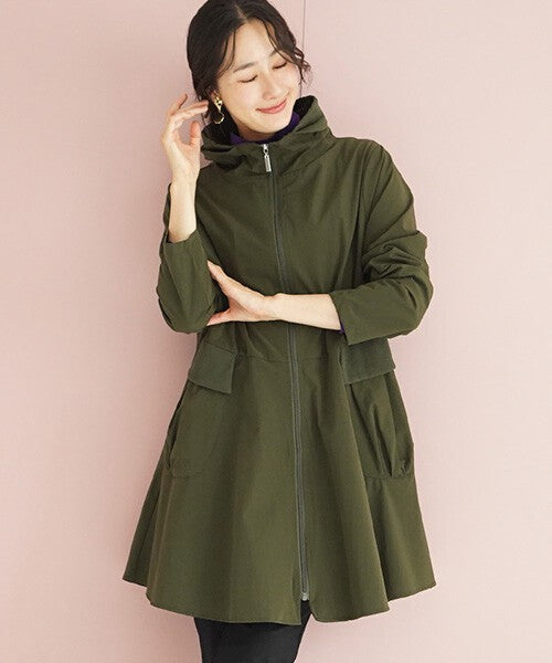 【OFV1002】Stand-Up Collar Coat