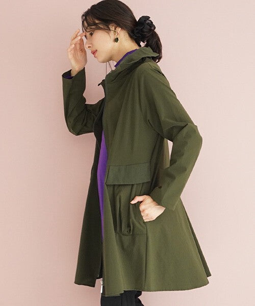 【OFV1002】Stand-Up Collar Coat