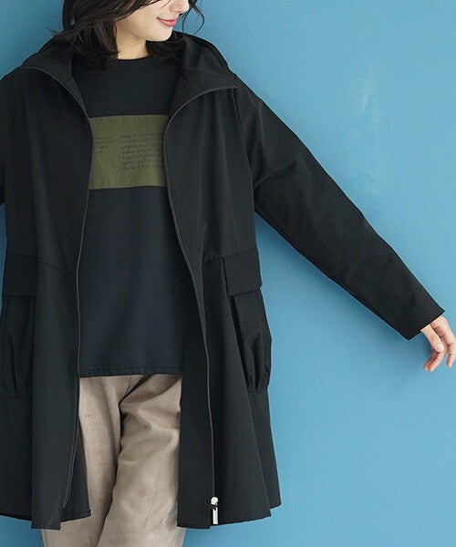 【OFV1002】Stand-Up Collar Coat