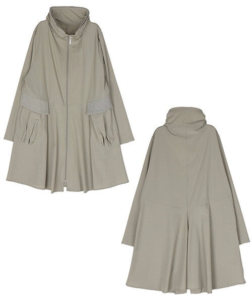 【OFV1002】Stand-Up Collar Coat