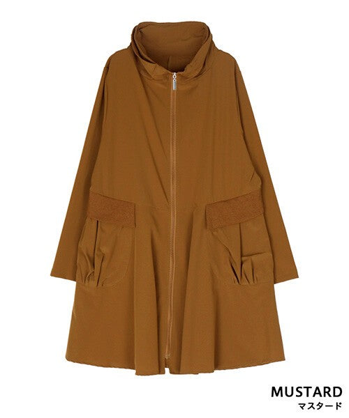 【OFV1002】Stand-Up Collar Coat