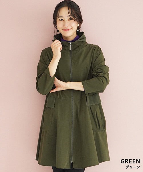 【OFV1002】Stand-Up Collar Coat