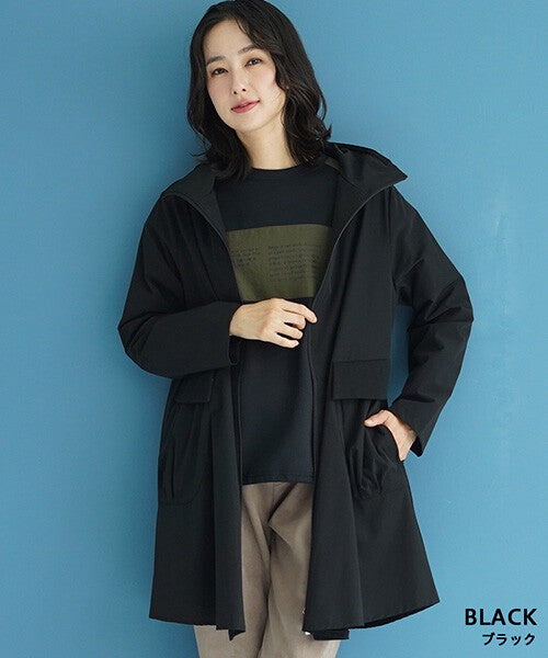 【OFV1002】Stand-Up Collar Coat