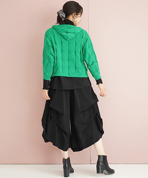 【OFV1006】Skort Design Wide Pants