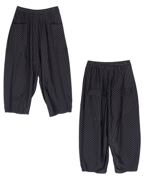 【OFV1007】Full-Length Pant Stripe Switching