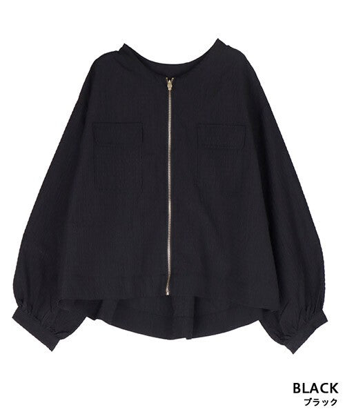 【OFV1008】Blouson Jacket Pocket Blouson