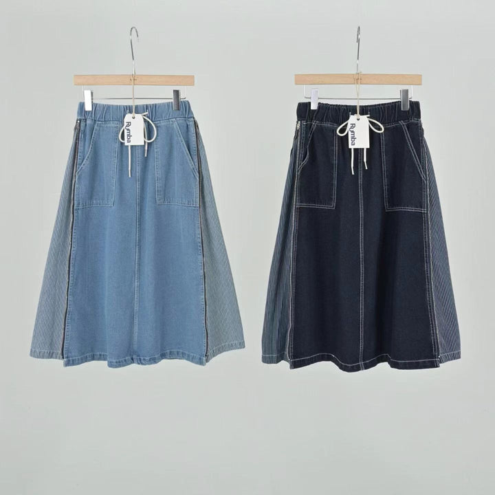 KRB2101 - Denim Skirt