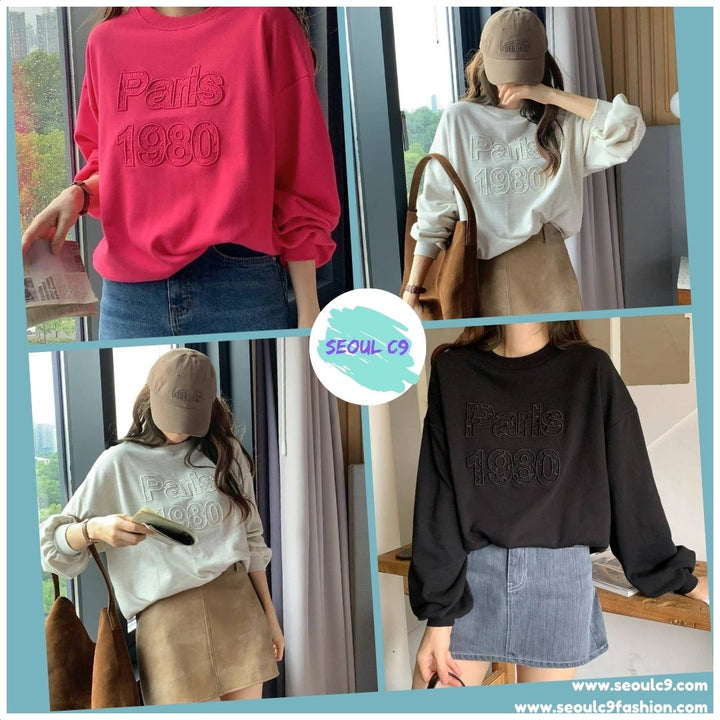 KBM836 ~ Paris Sweater