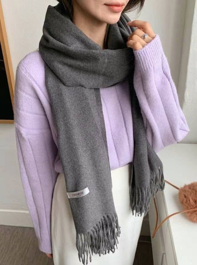 Korea Made 🇰🇷 Cashmere Scarf