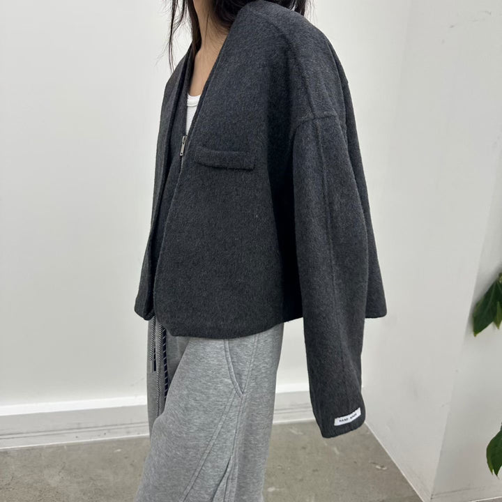 KEY605 - Handmade Wool Jacket