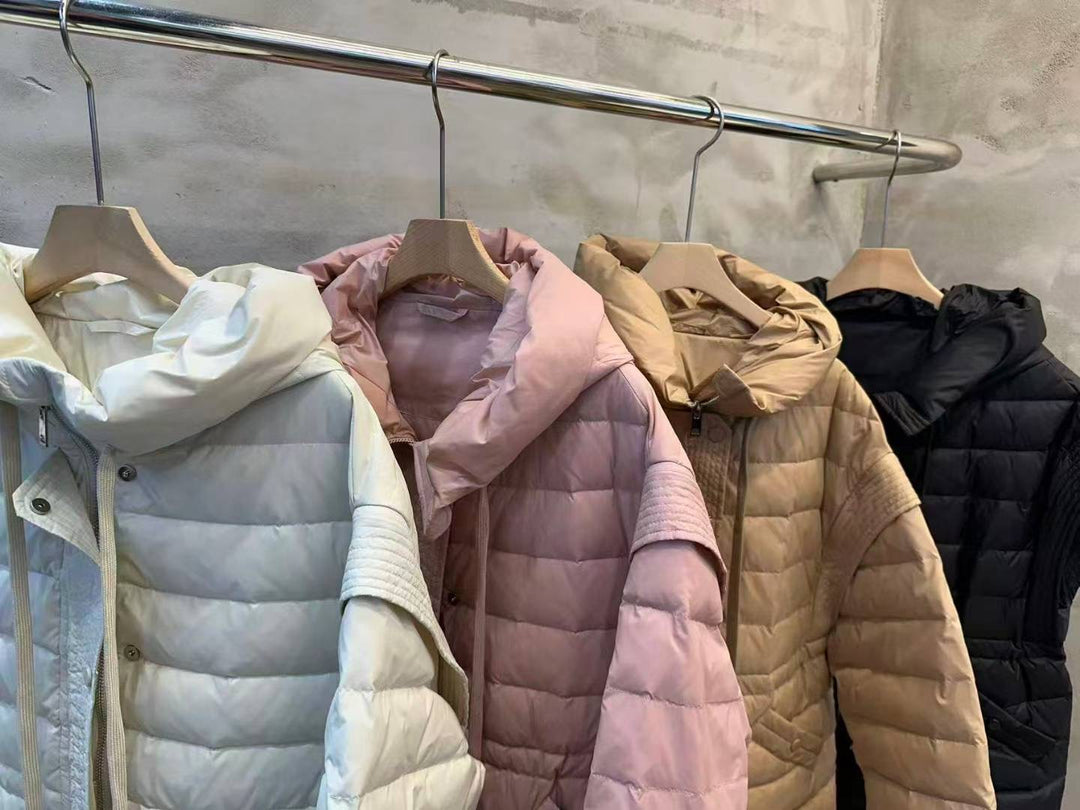 KWMS803 - Removable Sleeve Goose Down Jacket