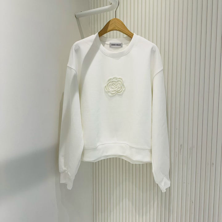 KCH606 - 3D Rose Sweater