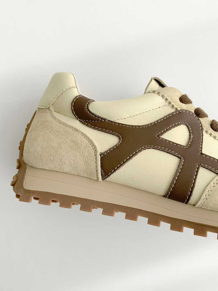 KNA608 -Lambskin + Cowhide Leather Shoes (4cm) (No Box)