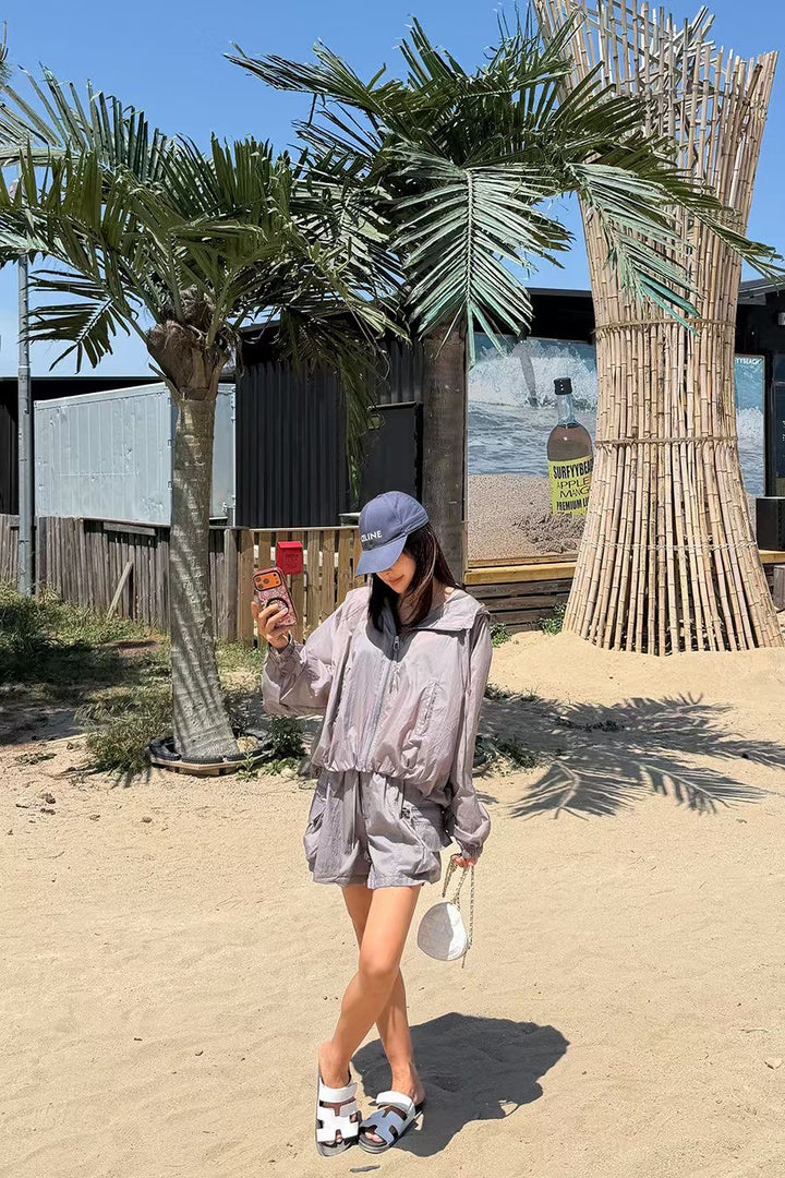 KAN605 - Set (Jacket + Shorts)
