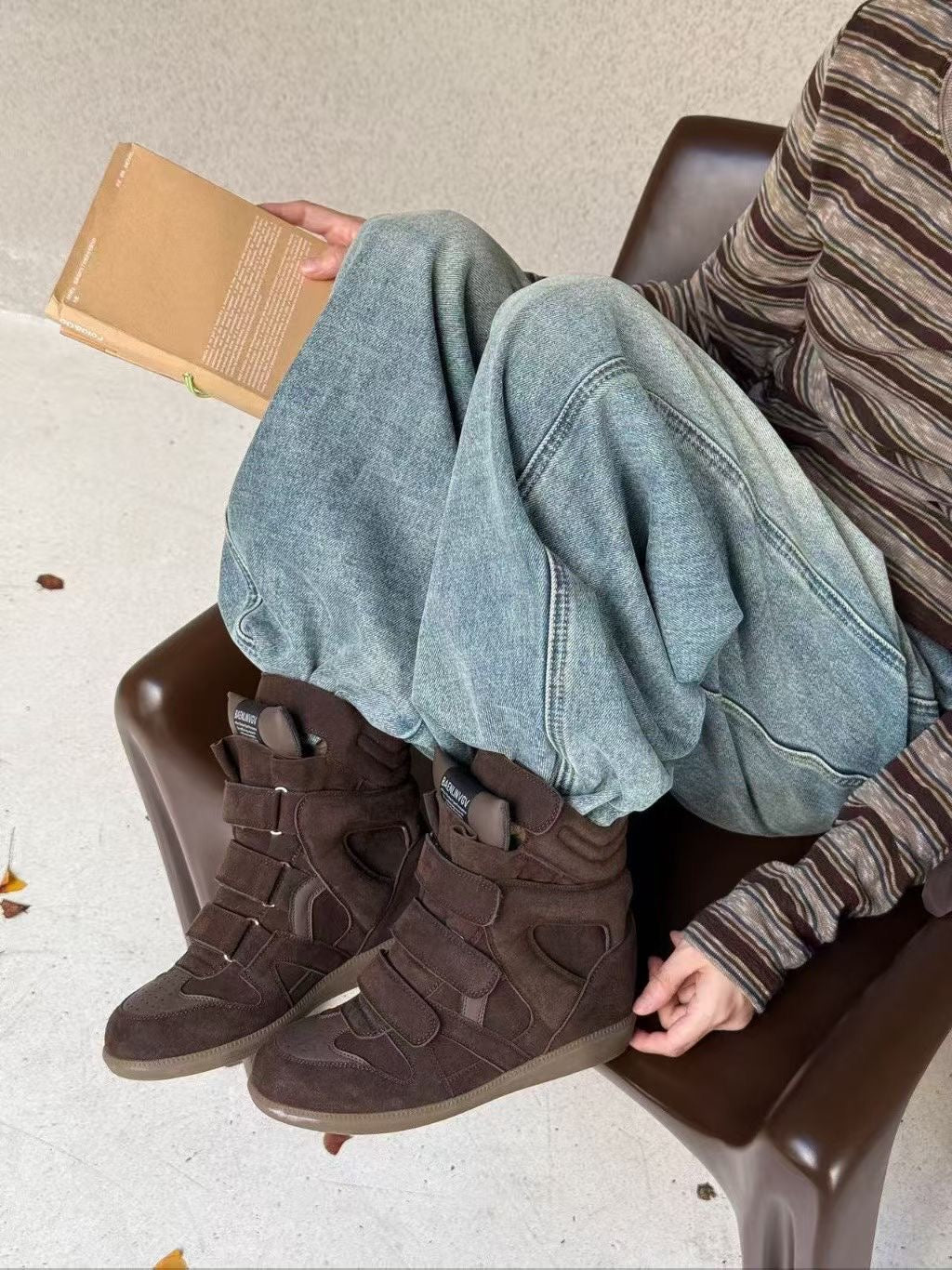 KDM114 - Cowhide Boots 6cm (No Box)