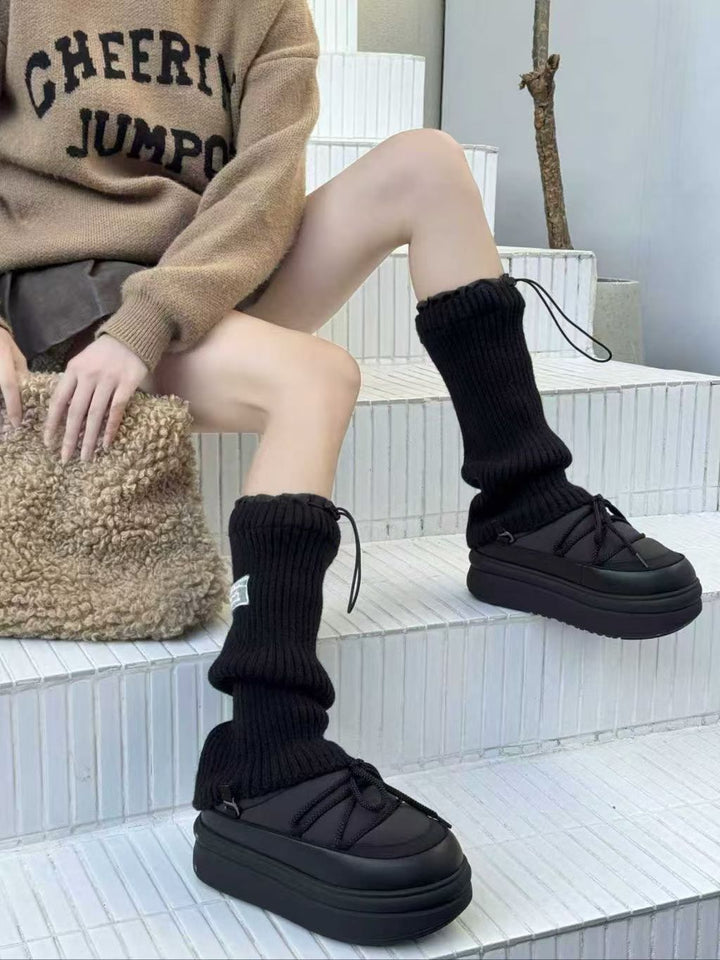 KDM113 - Cowhide Boots 4cm (No Box)