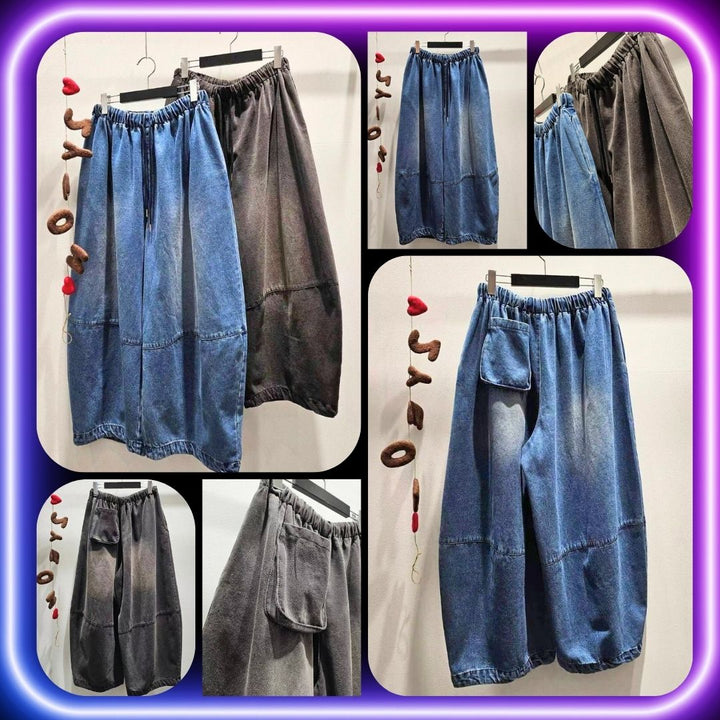 KYN531 ~ Denim Skirt Pants