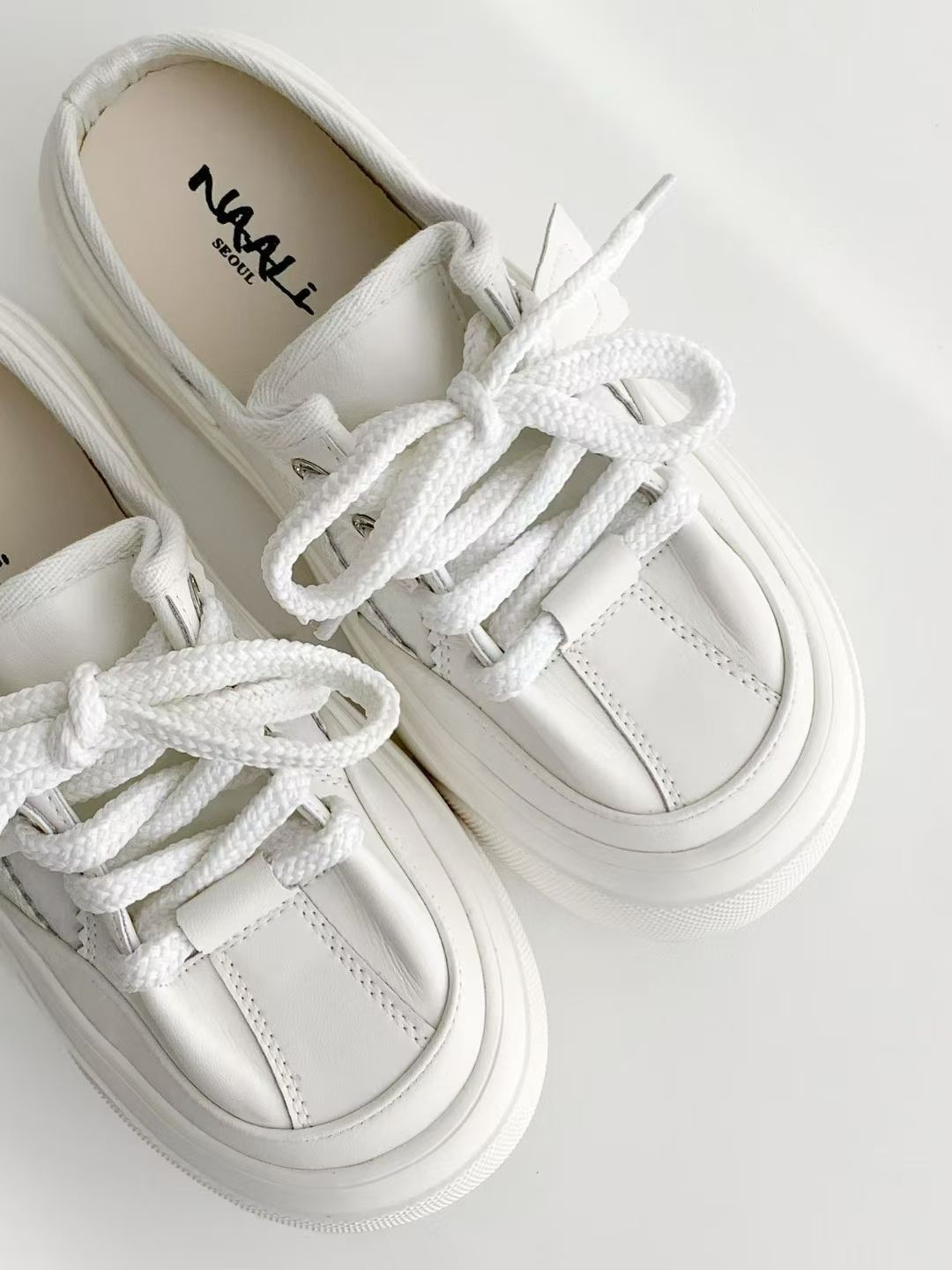 KNA603 -Lambskin Leather Shoes (4cm) (No Box)