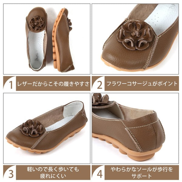 Made in Japan Cowhide Comfort Pumps