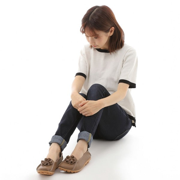 Made in Japan Cowhide Comfort Pumps