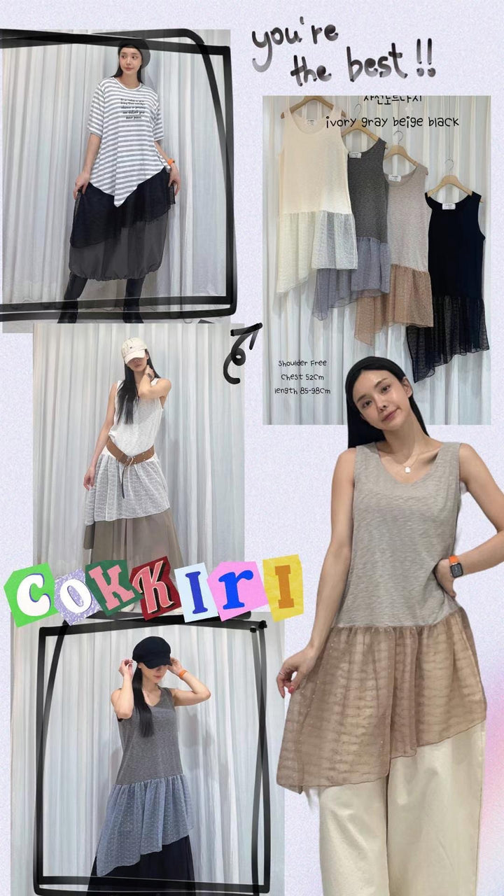 KCK105 ~ Sleeveless Top