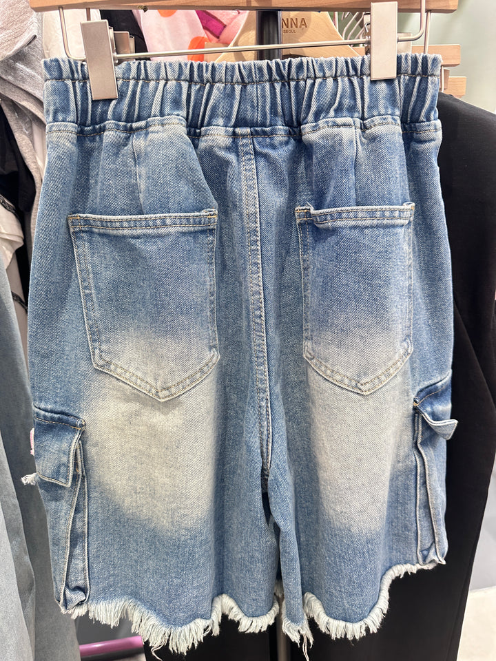 KAN517 ~ Denim Shorts