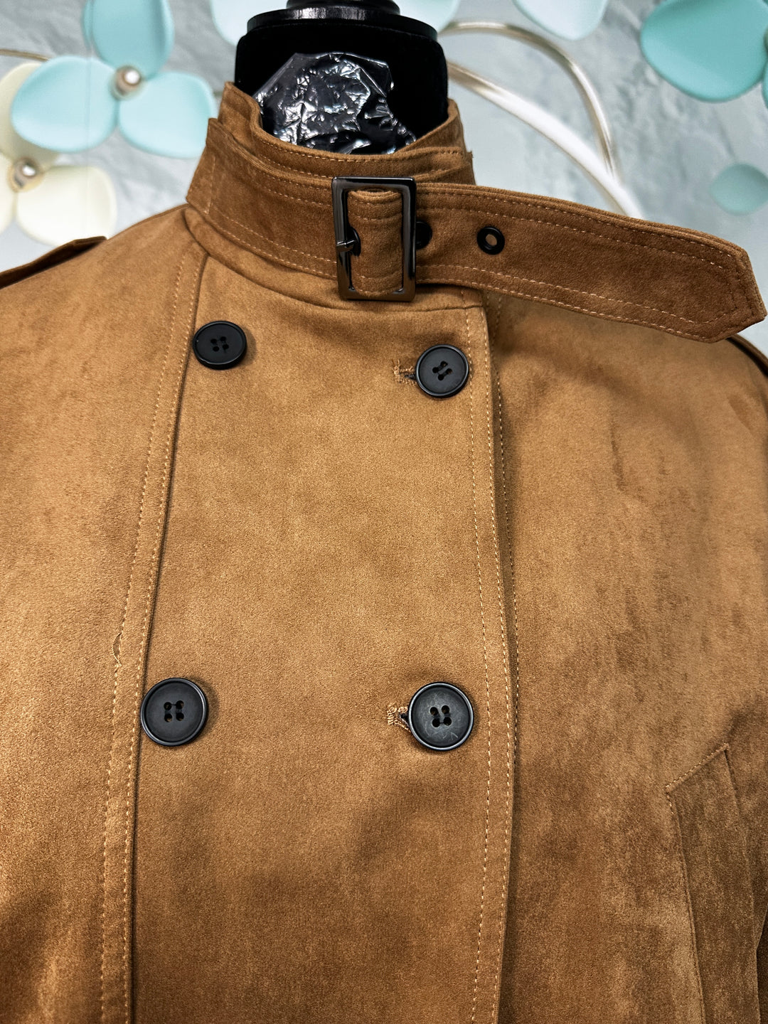 KAZ111 - Suede + Fur Jacket