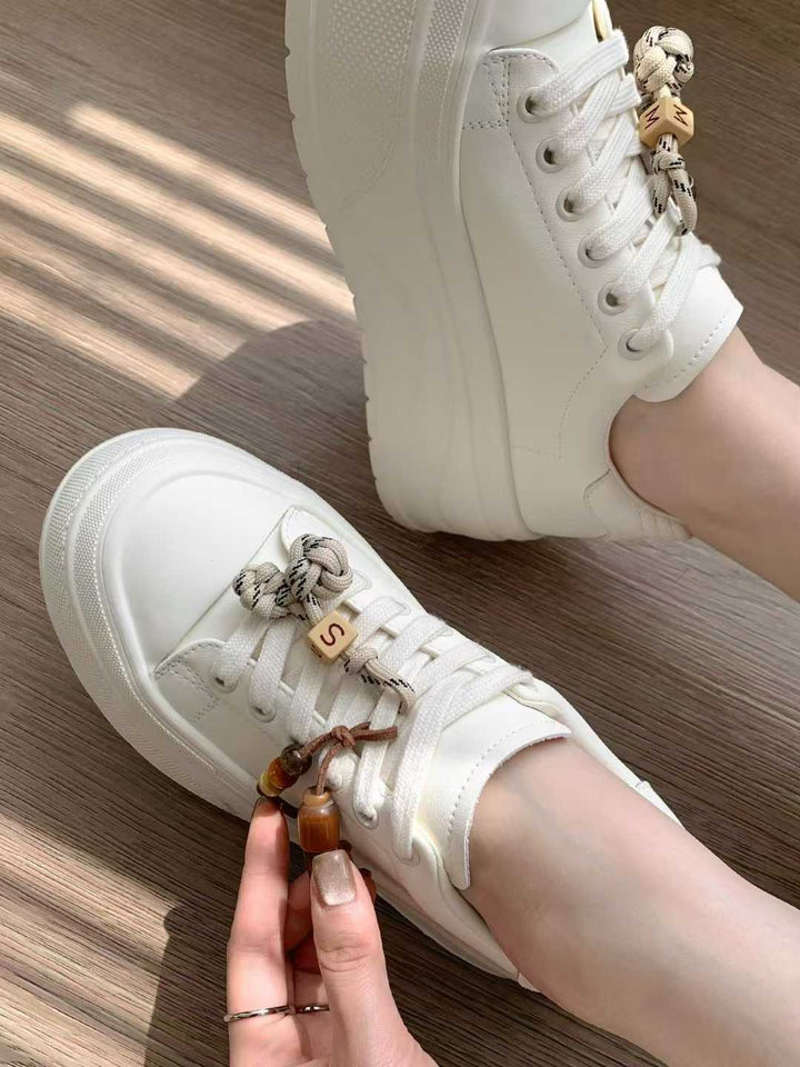 KNA605 - Lambskin Leather Shoes (5cm) (No Box)