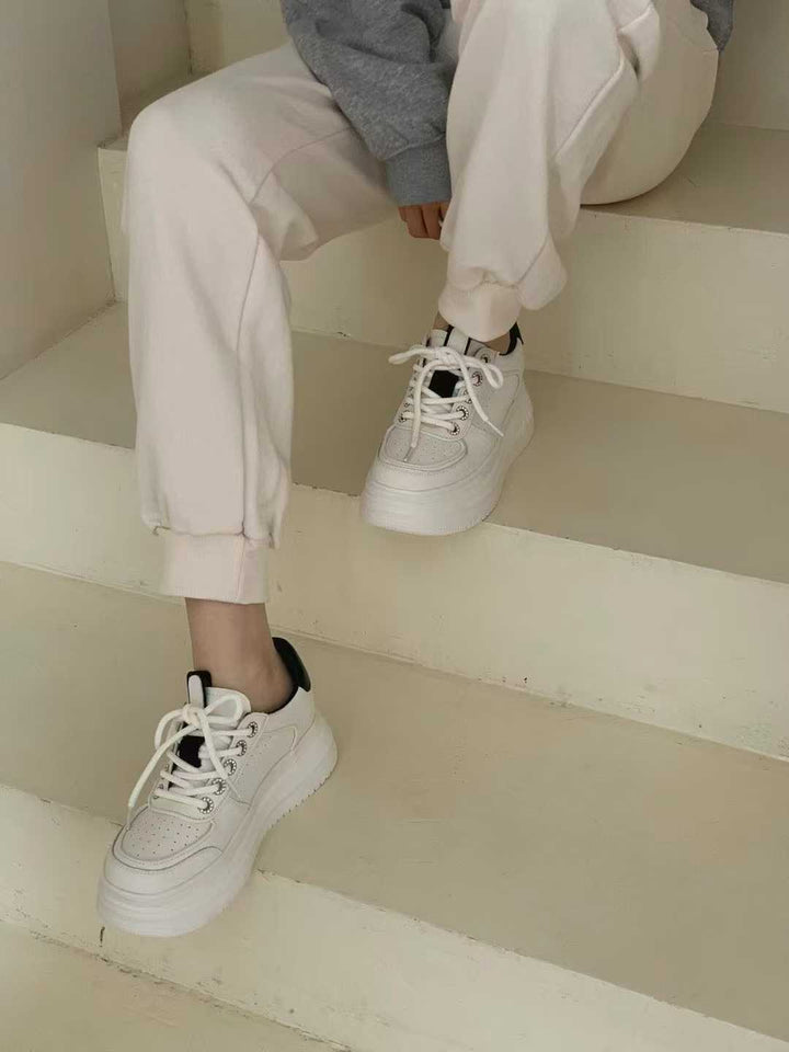 KNA609 -Lambskin Leather Shoes (7cm) (No Box) (ON SALE)