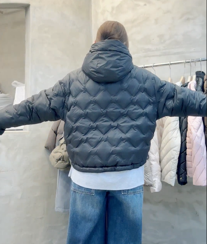 KWMS804 - Reversible Wool + Goose Down Jacket