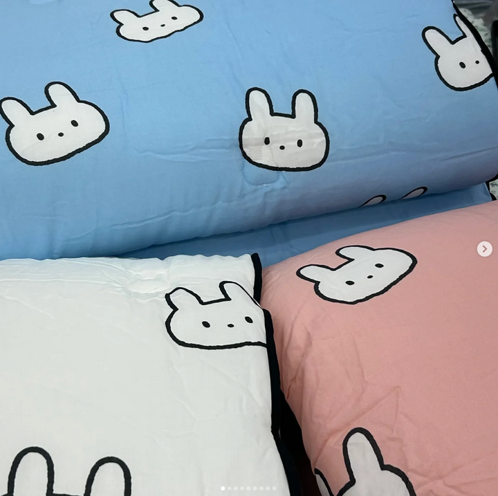824 - Tencel Colorful Bunny Duvet