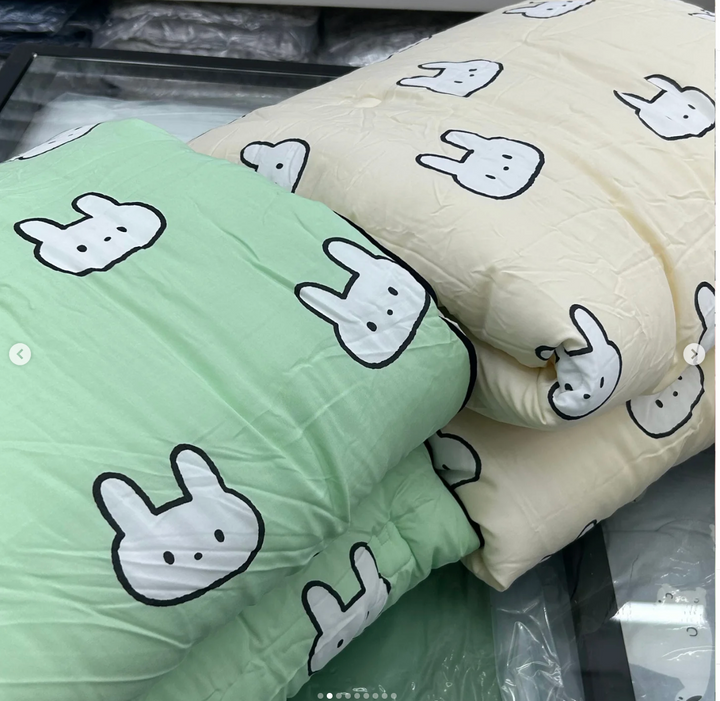 824 - Tencel Colorful Bunny Duvet