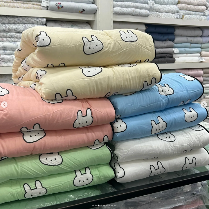 824 - Tencel Colorful Bunny Duvet