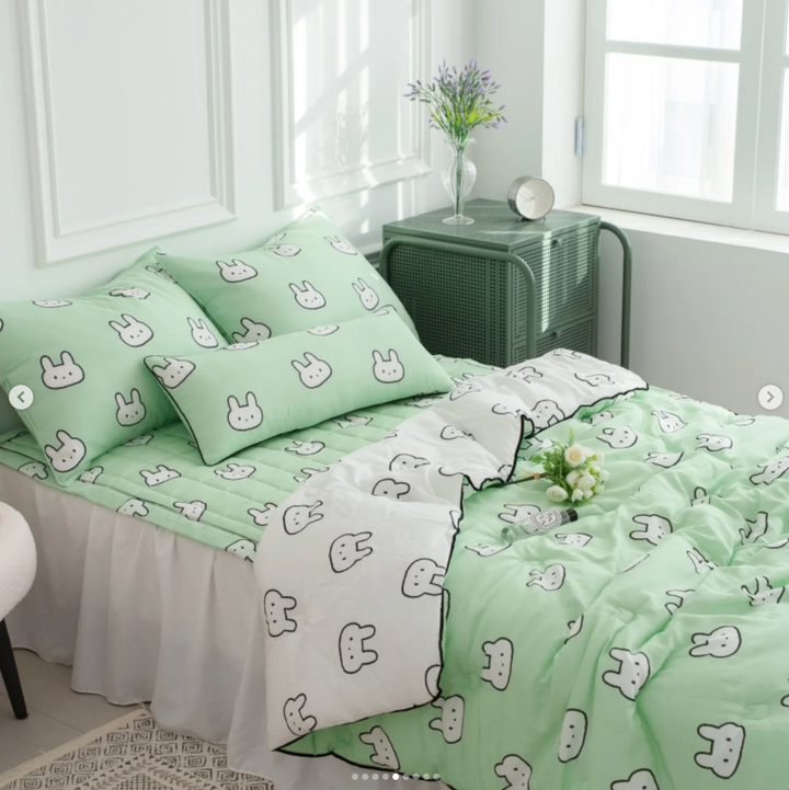 824 - Tencel Colorful Bunny Duvet