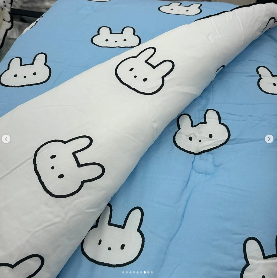 824 - Tencel Colorful Bunny Duvet