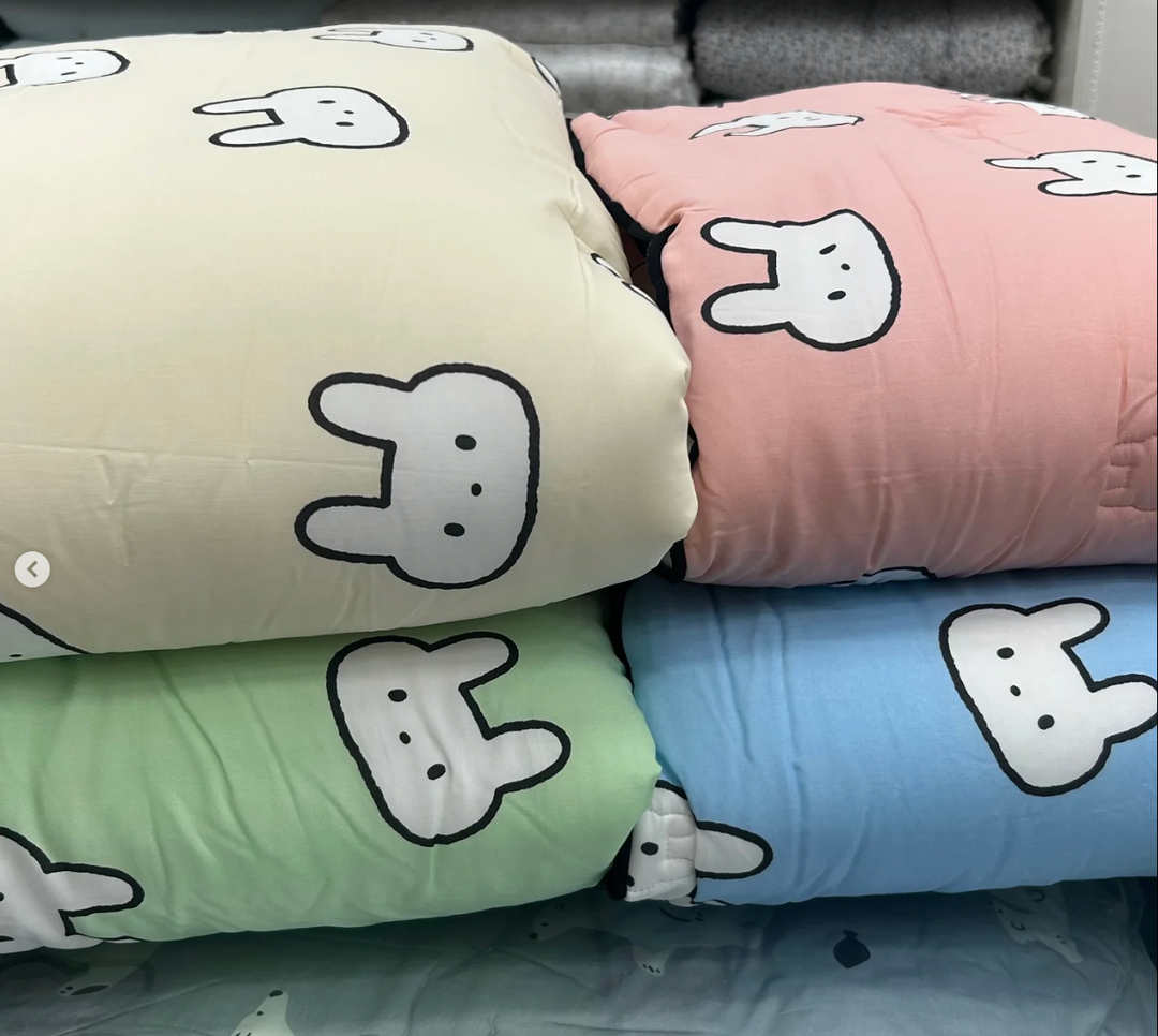 824 - Tencel Colorful Bunny Duvet