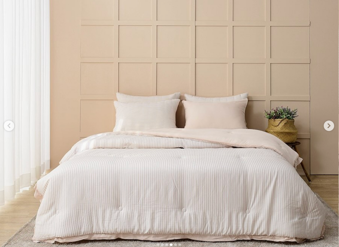 826 - Tencel Winter Stripe Duvet