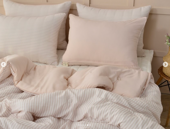 826 - Tencel Winter Stripe Duvet