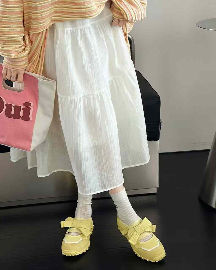 KLS501 ~ Ribbon Mary Jane Shoes (Cowhide) (No Box)