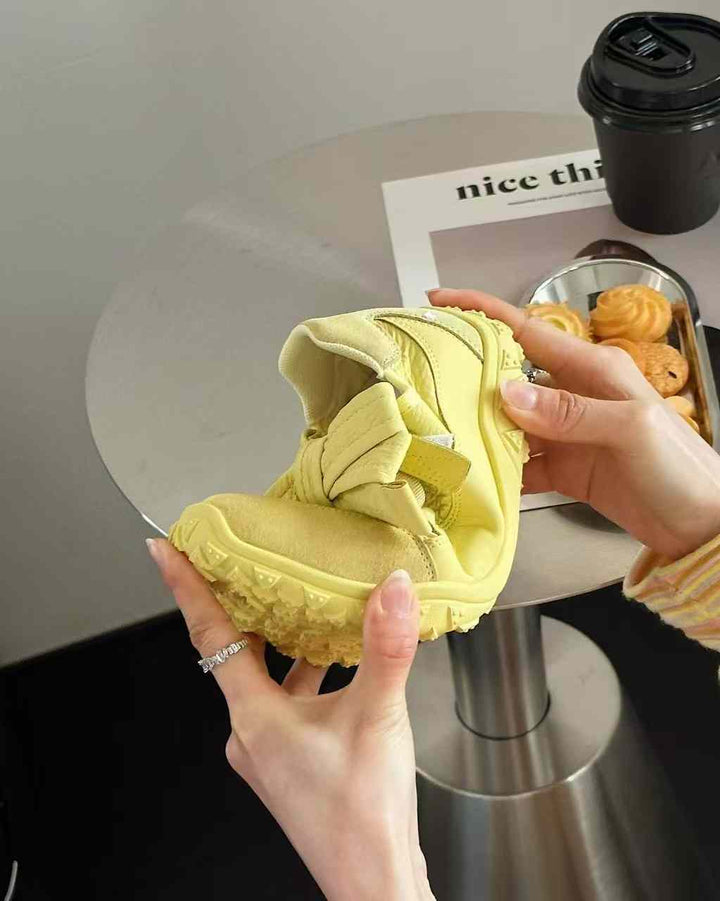 KLS501 ~ Ribbon Mary Jane Shoes (Cowhide) (No Box)