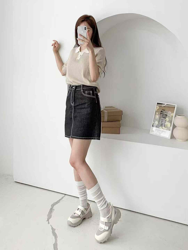 KNA501 ~ Lamb Skin 3.5cm Shoes (No Box)