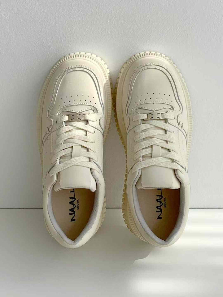 KNA507 ~ Lamb Skin Platform 6cm Shoes (No Box)